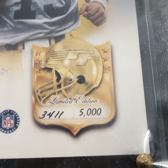 Kurt Warner #13 MVP St Louis Rams Photo Plaque LE NFL Wall Hanging 10x13 *FLAW - Picture 4 of 12